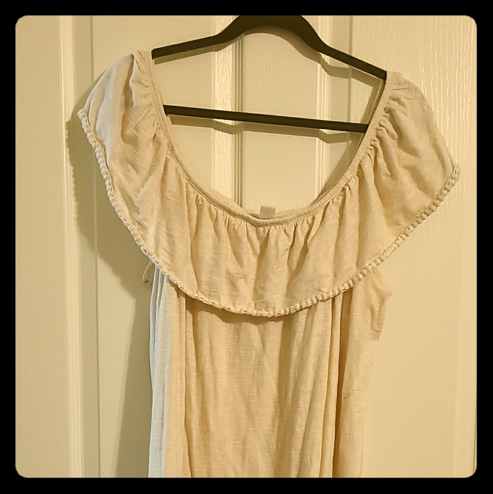 Off Shoulder Shirt